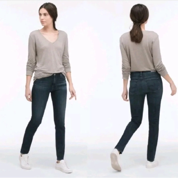 AG Adriano Goldschmied Prima Mid Rise Cigarette - Picture 2 of 8